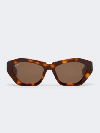 Lunettes de soleil carrées et audacieuses, brun bronze fauve