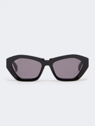 Lunettes de soleil carrées et audacieuses, noires