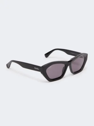 Lunettes de soleil carrées et audacieuses, noires