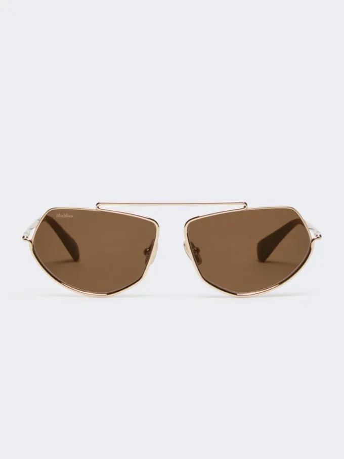 Lunettes de soleil carrées, marron Lunettes de soleil carrées, marron