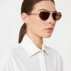 Lunettes de soleil carrées, marron Lunettes de soleil carrées, marron