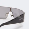 Lunettes de soleil de type « shield », noires Lunettes de soleil de type « shield », noires
