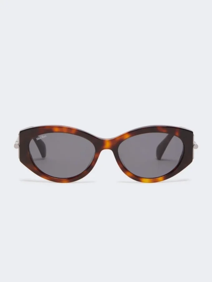 Lunettes de soleil ovales, brun bronze fauve Lunettes de soleil ovales, brun bronze fauve