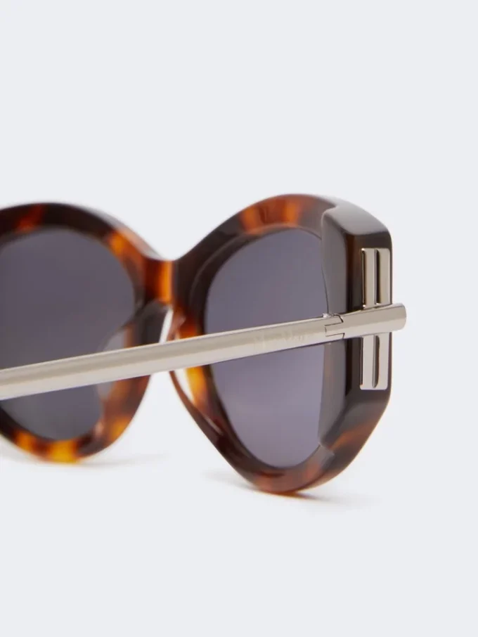 Lunettes de soleil ovales, brun bronze fauve Lunettes de soleil ovales, brun bronze fauve