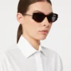 Lunettes de soleil ovales, brun bronze fauve Lunettes de soleil ovales, brun bronze fauve