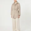 Manteau cache-cœur camel, sable Manteau cache-cœur camel, sable