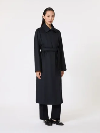 Manteau emblématique Manuela, bleu outremer