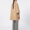 Manteau en drap camel, brun noisette Manteau en drap camel, brun noisette
