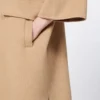 Manteau en drap camel, brun noisette Manteau en drap camel, brun noisette
