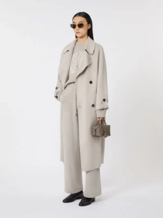 Manteau en laine, beige