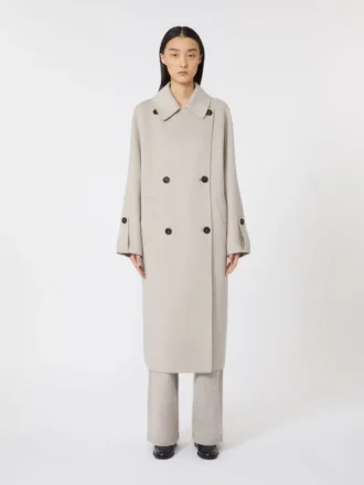 Manteau en laine, beige