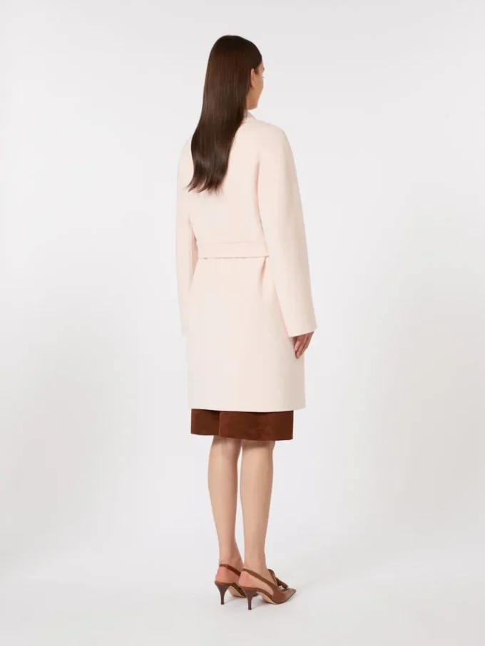 Manteau en laine et cachemire, rose Manteau en laine et cachemire, rose