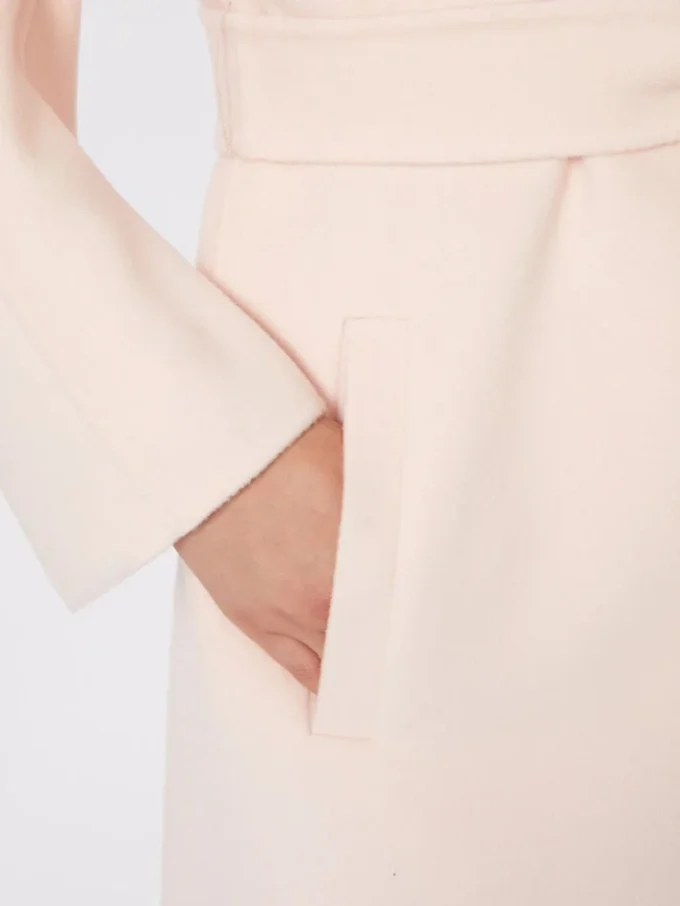 Manteau en laine et cachemire, rose Manteau en laine et cachemire, rose
