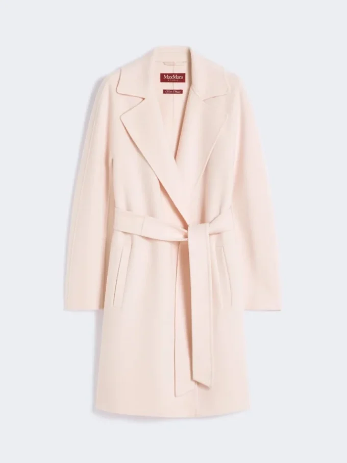Manteau en laine et cachemire, rose Manteau en laine et cachemire, rose