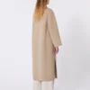 Manteau en laine mélangée double face, couleur camel Manteau en laine mélangée double face, couleur camel