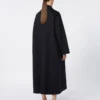 Manteau oversize en cachemire, bleu outremer Manteau oversize en cachemire, bleu outremer