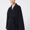 Manteau oversize en cachemire, bleu outremer Manteau oversize en cachemire, bleu outremer