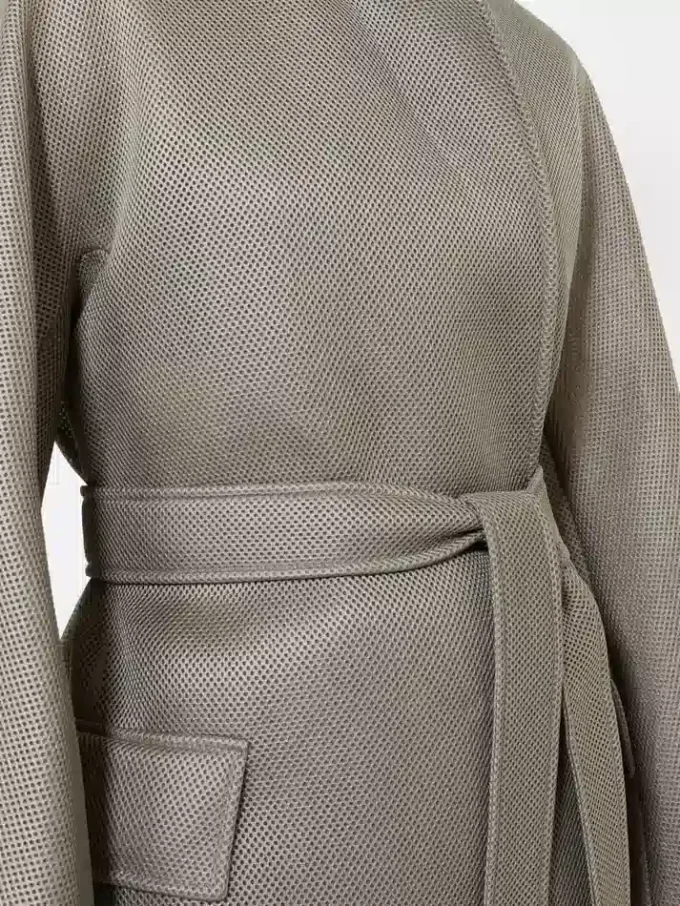 Manteau oversize en maille jersey, gris moyen Manteau oversize en maille jersey, gris moyen