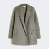 Manteau oversize en maille jersey, gris moyen Manteau oversize en maille jersey, gris moyen