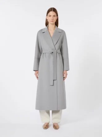Manteau-robe en laine, bleu avio Manteau-robe en laine, bleu avio