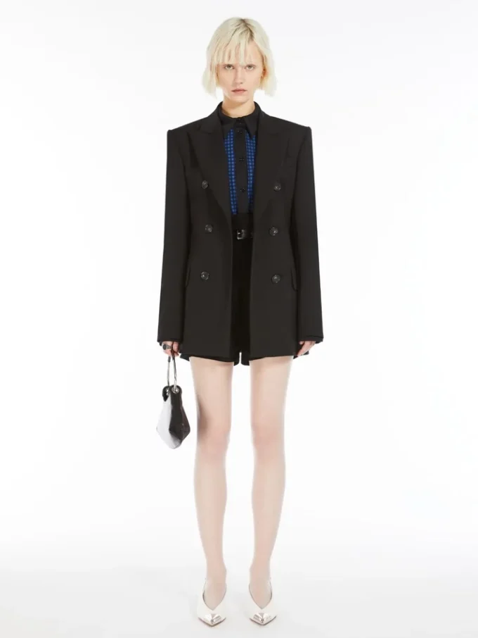 Mini sac en cuir Caju, noir Mini sac en cuir Caju, noir