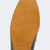 Mocassins en cuir semi-brillant, noir Mocassins en cuir semi-brillant, noir