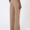 Pantalon ample en jersey, couleur camel Pantalon ample en jersey, couleur camel