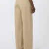 Pantalon baggy en satin de coton, style colonial Pantalon baggy en satin de coton, style colonial