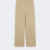 Pantalon baggy en satin de coton, style colonial Pantalon baggy en satin de coton, style colonial