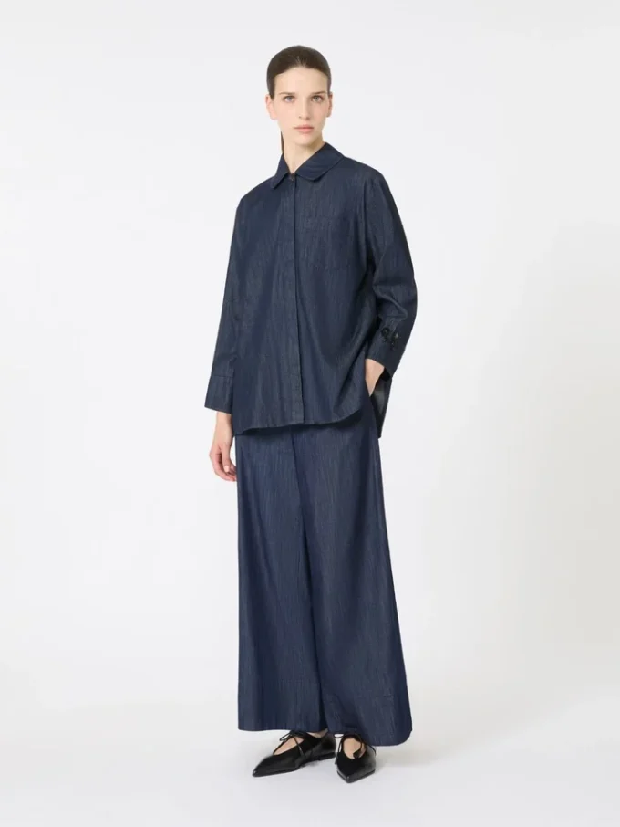 Pantalon de jogging en denim, bleu nuit Pantalon de jogging en denim, bleu nuit