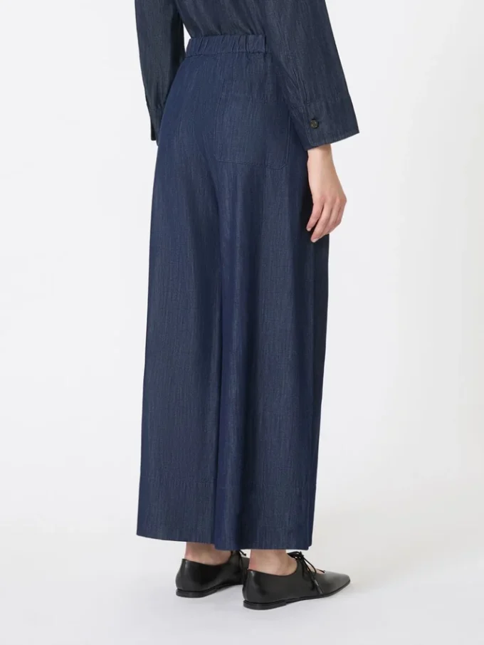 Pantalon de jogging en denim, bleu nuit Pantalon de jogging en denim, bleu nuit