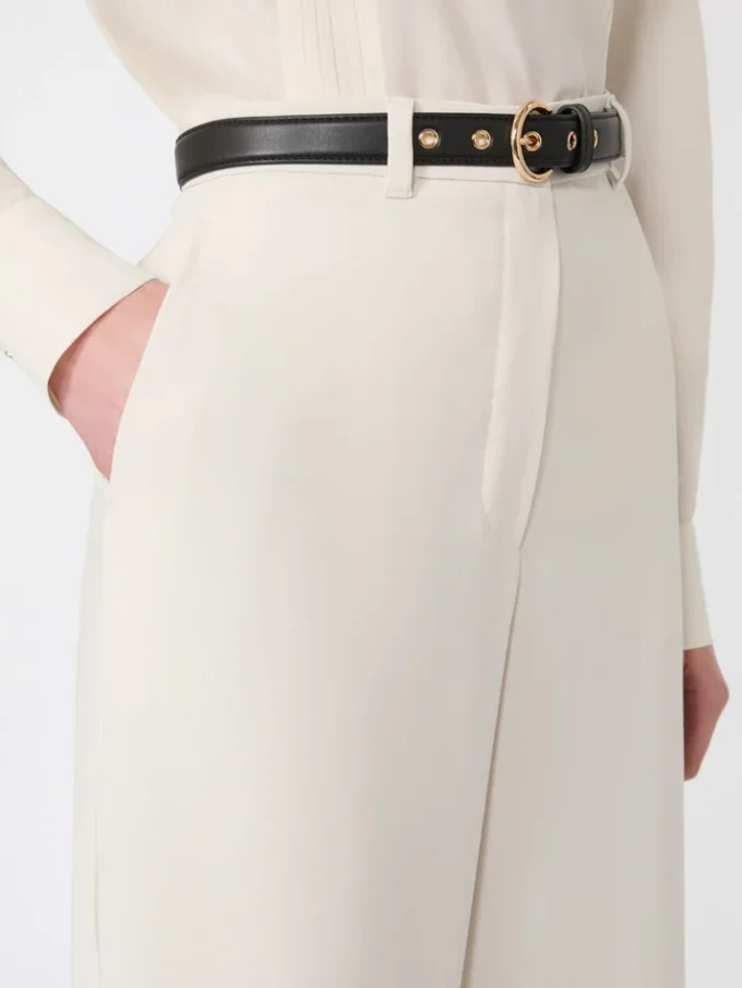 Pantalon en cady, beige Pantalon en cady, beige