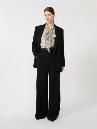 Pantalon en cady, noir