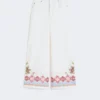Pantalon en coton, blanc Pantalon en coton, blanc