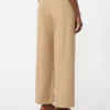 Pantalon en coton à cordon de serrage, couleur désert Pantalon en coton à cordon de serrage, couleur désert