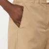Pantalon en coton à cordon de serrage, couleur désert Pantalon en coton à cordon de serrage, couleur désert