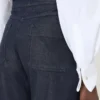 Pantalon en coton effet denim, bleu nuit Pantalon en coton effet denim, bleu nuit