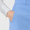 Pantalon en crêpe de laine, bleu clair Pantalon en crêpe de laine, bleu clair