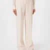 Pantalon en crêpe de laine, rose Pantalon en crêpe de laine, rose