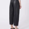 Pantalon en cuir, noir Pantalon en cuir, noir