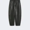 Pantalon en cuir, noir Pantalon en cuir, noir