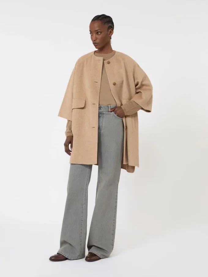 Pantalon en denim coupe droite, noir