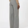 Pantalon en denim coupe droite, noir
