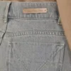 Pantalon en denim coupe droite, noir