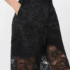 Pantalon en dentelle, noir Pantalon en dentelle, noir