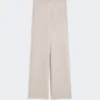 Pantalon en fil de cachemire, beige Pantalon en fil de cachemire, beige