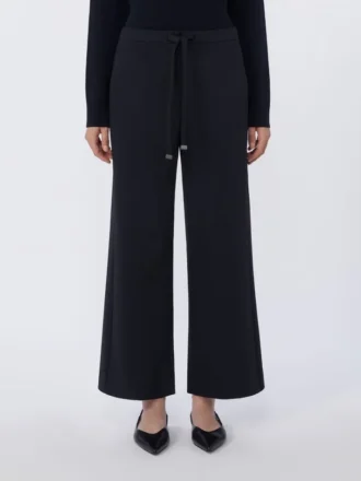 Pantalon en gabardine de laine, bleu outremer