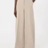 Pantalon en jersey ajusté, couleur sable Pantalon en jersey ajusté, couleur sable