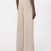 Pantalon en jersey ajusté, couleur sable Pantalon en jersey ajusté, couleur sable