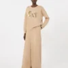 Pantalon en jersey compact, albino Pantalon en jersey compact, albino